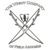wight company archery BLACK BACK LOGO  42MIN 