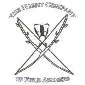wight company archery BLACK BACK LOGO  42MIN 