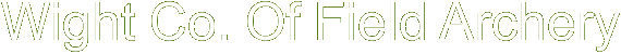 Wight Co Of Field Archery